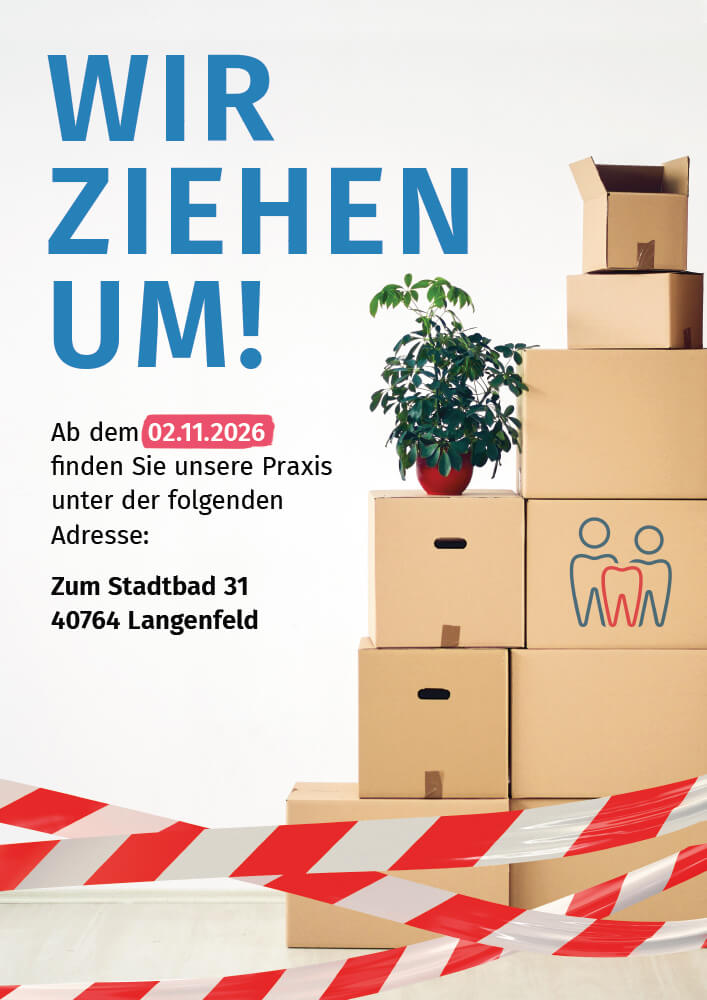 Wir ziehen um!